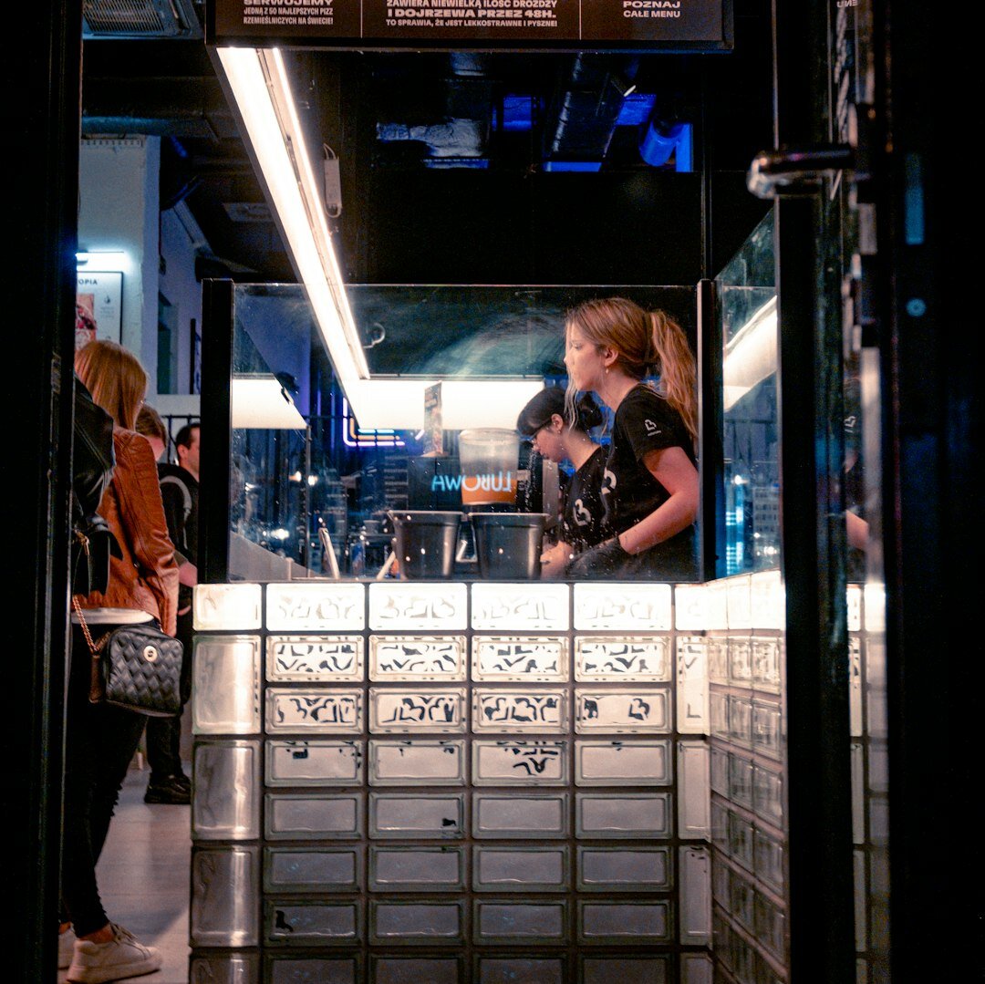 Voice-over artist recording in a professional studio booth
